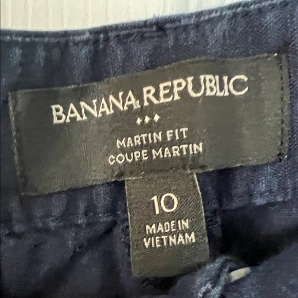 Banana Republic Women's Navy Trousers - Picture 2 of 4